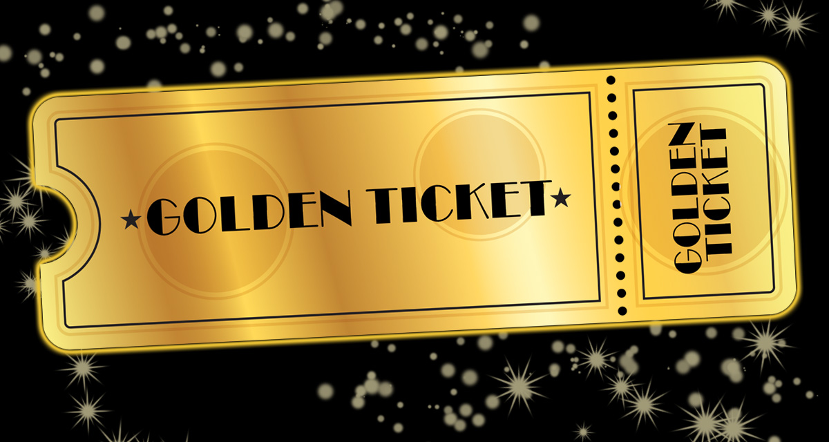 Golden ticket til Årskonferansen, Dag 2 – 24. september. Golden ticket til Årskonferansen, Dag 2 – 24. september.
